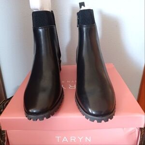 Taryn Rose Women's Black Ankle Boots